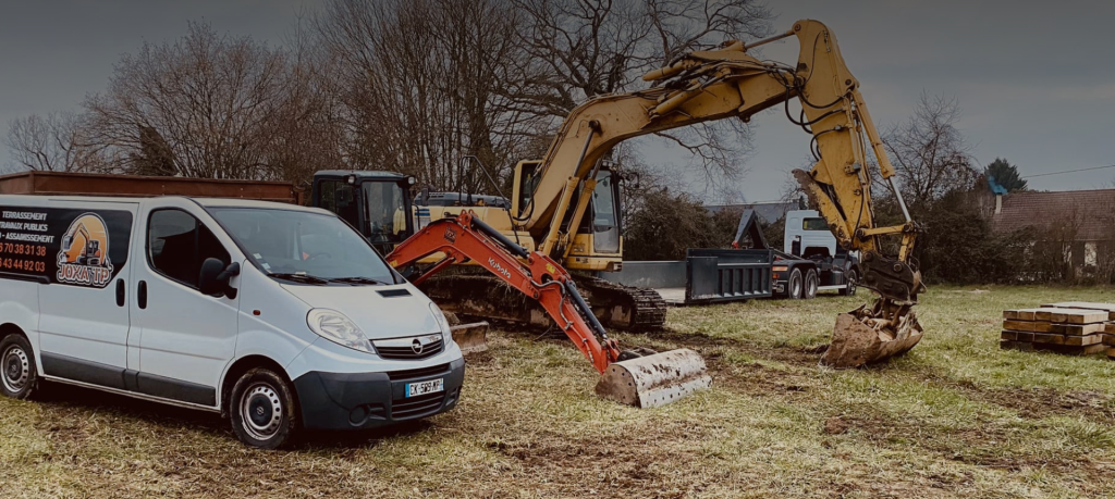 photo des engins de joxa tp