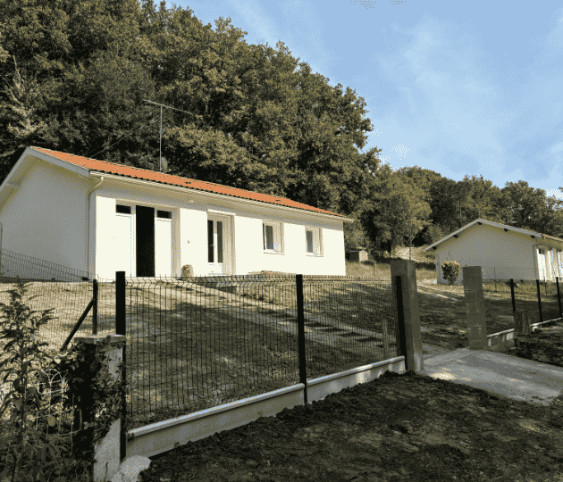 installation de clôture chez un particulier à mont de marsan